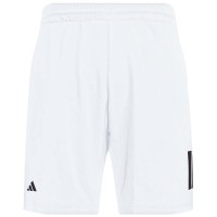 Short Adidas Club 3 Stripes Blanco Negro  Oferta + Barato