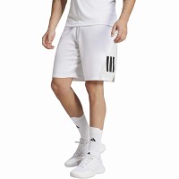 Short Adidas Club 3 Stripes Blanco Negro  Oferta + Barato