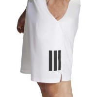 Short Adidas Club 3 Stripes Blanco Negro  Oferta + Barato