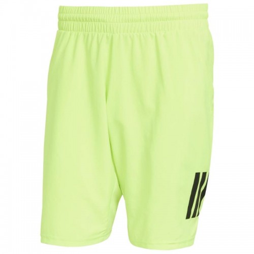 Short Adidas Club 3 Stripes Lucid Limon Negro Short Adidas Club 3 Stripes Lucid Limon Negro