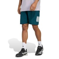 Pantaloncini Adidas Club 3 Strisce Verde Aurora  Offerta + Economico
