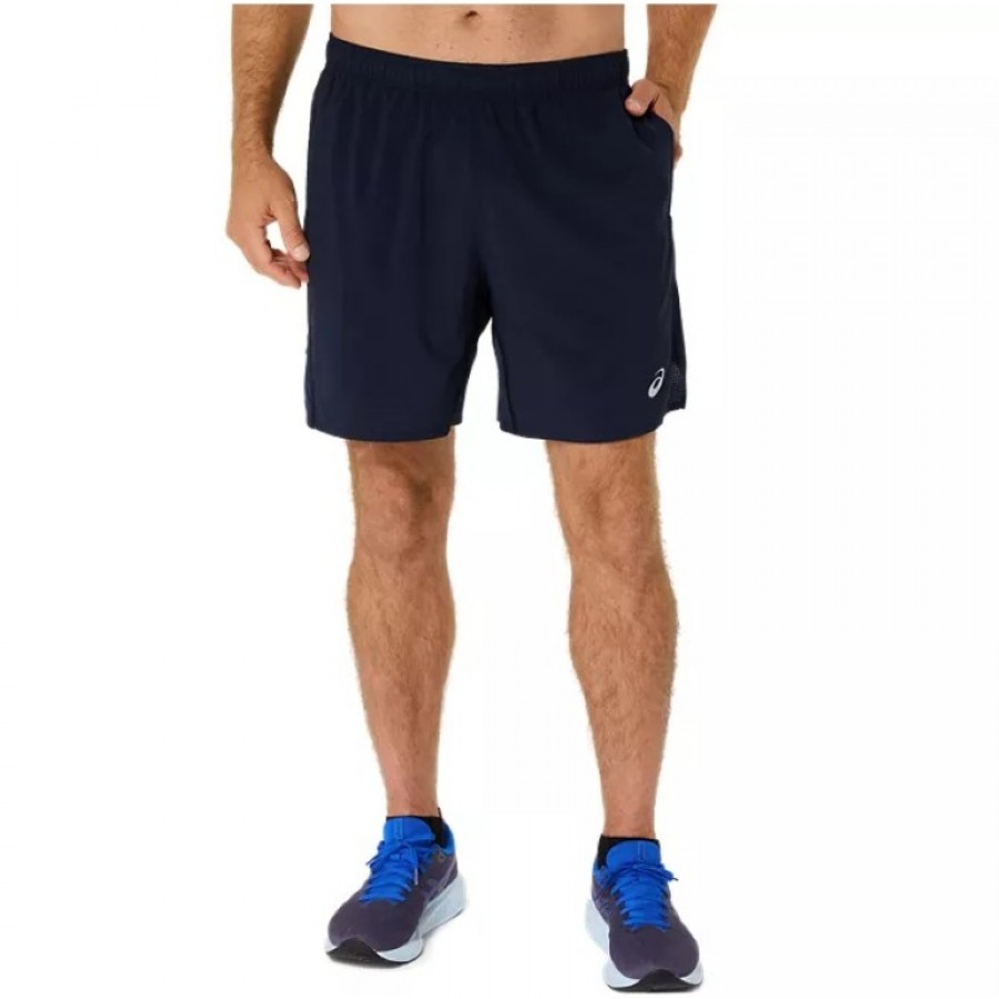 Short Asics Core 7IN Azul Medianoche  Oferta + Barato