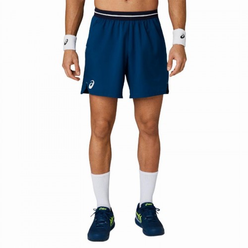 Short Asics Match 7 Azul Mako Short Asics Match 7 Azul Mako