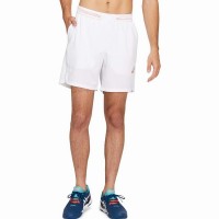 Short Asics Tennis 7In Bright White Red  Offre - Pas cher