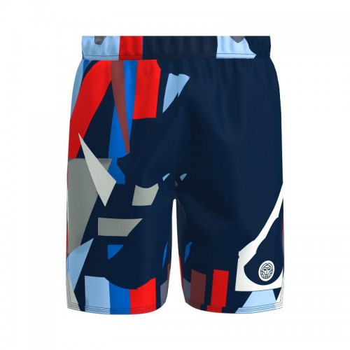 Short Bidi Badu New York Azul Oscuro Rojo Junior Short Bidi Badu New York Azul Oscuro Rojo Junior