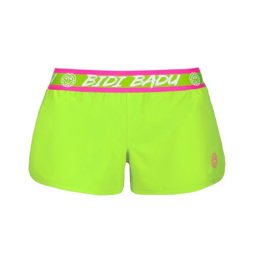 Short Bidi Badu Tiida Verde Neon Rosa Mulher Short Bidi Badu Tiida Verde Neon Rosa Mulher
