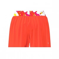 Short Bidi Badu Wild Arts Printed 2en1 Naranja Mix Junior  Oferta + Barato