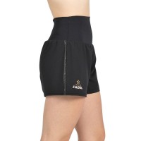 Short Bullpadel Premier Padel Pitan Negro Mujer