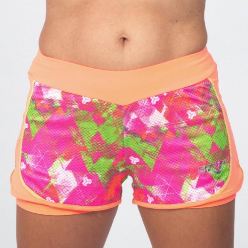 Short Cartri Colmy Naranja Rosa Verde Junior Short Cartri Colmy Naranja Rosa Verde Junior