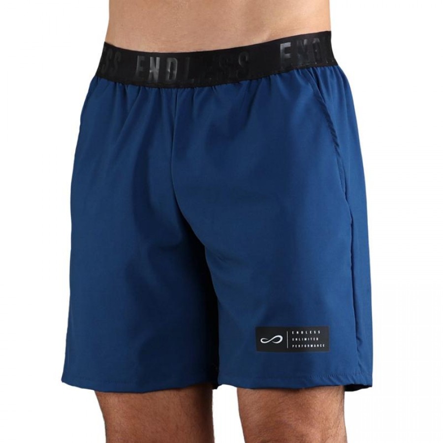 Short Endless Ace Iconic Azul  Oferta + Barato