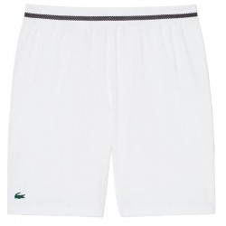 Short Lacoste Novak Djokovic Blanco Marron