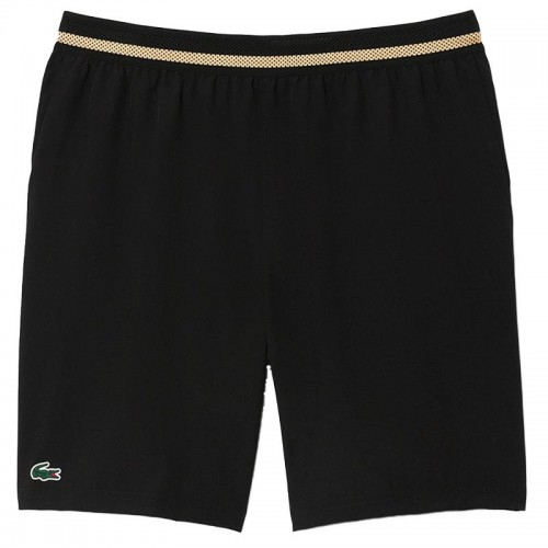 Short Lacoste Novak Djokovic Negro Amarillo Short Lacoste Novak Djokovic Negro Amarillo