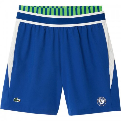 Lacoste Roland Garros Shorts Blue White Green Lacoste Roland Garros Shorts Blue White Green