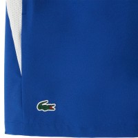 Short Lacoste Roland Garros Bleu Blanc Vert  Offre - Pas cher