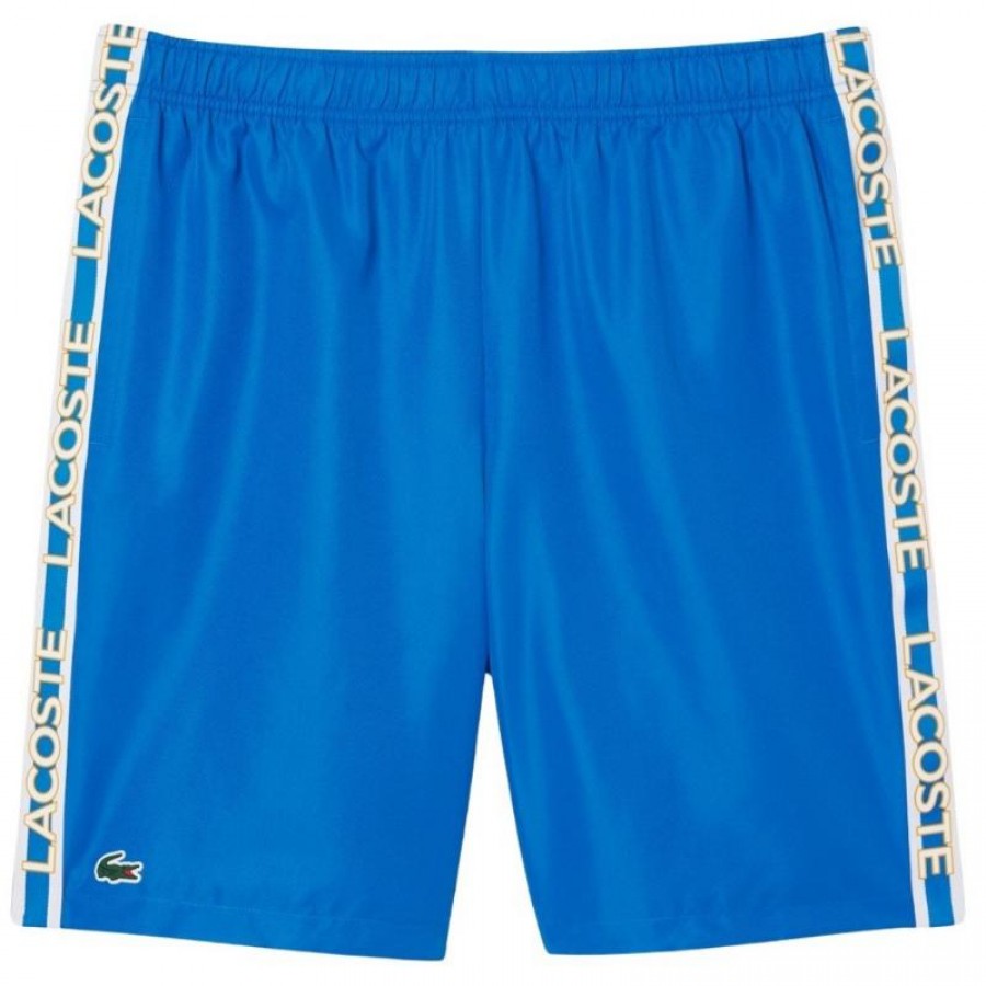 Calções Lacoste Sport Azul  Oferta + Barato