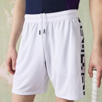 Short Lacoste Sport Blanco Estampado  Offre - Pas cher