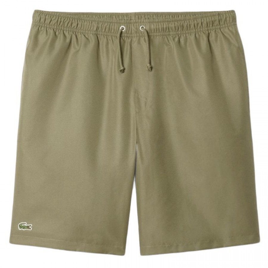 Lacoste Sport Shorts Khaki Green  Offer + Cheap