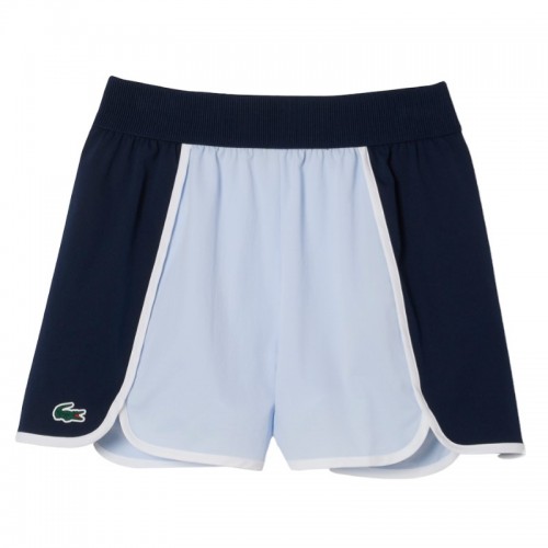 Lacoste Ultra Dry Shorts Blue Women Lacoste Ultra Dry Shorts Blue Women