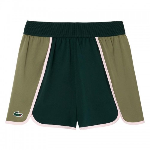 Short Lacoste Ultra Dry Verde Kaki Moose Short Lacoste Ultra Dry Verde Kaki Moose