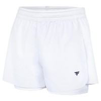 Short Tecnifibre Team Stretch Blanco Mujer