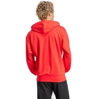 Sweat-shirt Adidas Essentials Rouge Noir  Offre - Pas cher