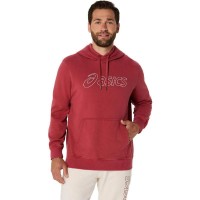 Moletom Asics Logo Red Birch  Oferta + Barato