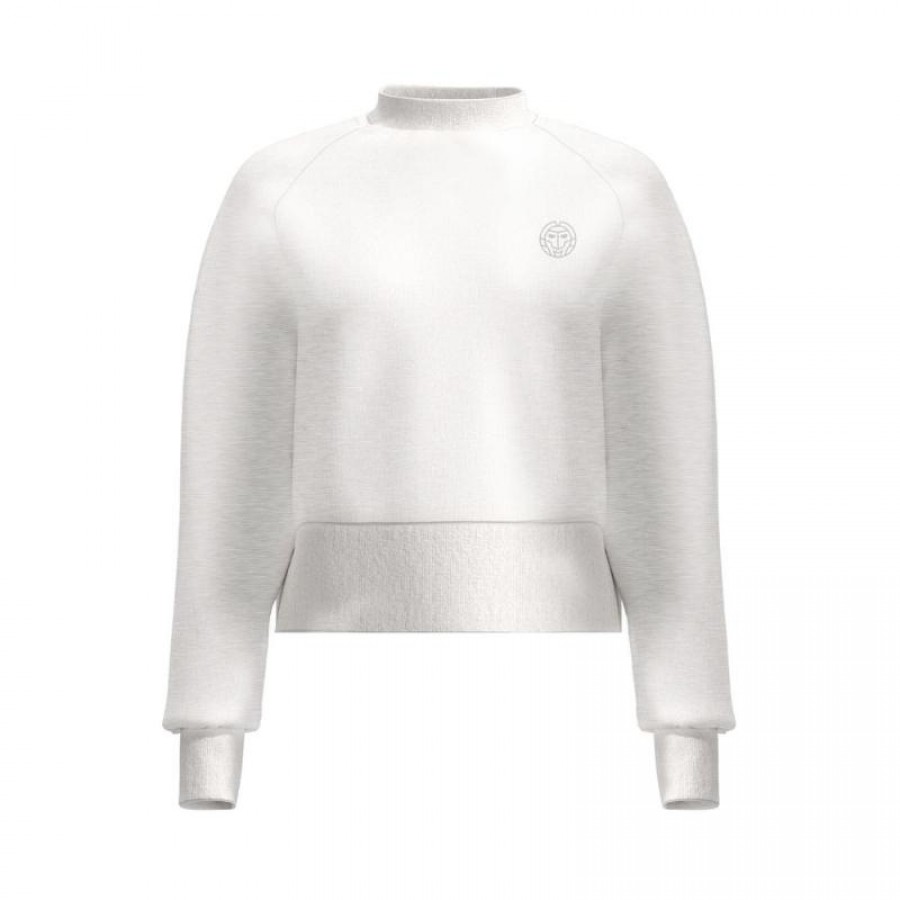 Bidi Badu Chill Crew Sweatshirt Blanc Fonce Femme  Offre - Pas cher