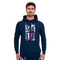 Sudadera Bidi Badu New York Chill Azul Oscuro Rojo  Oferta + Barato