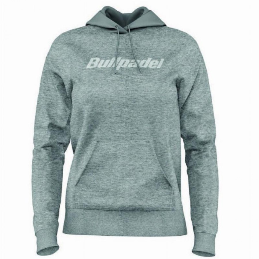 Moletom Bullpadel Binea Cinza Médio Vigore