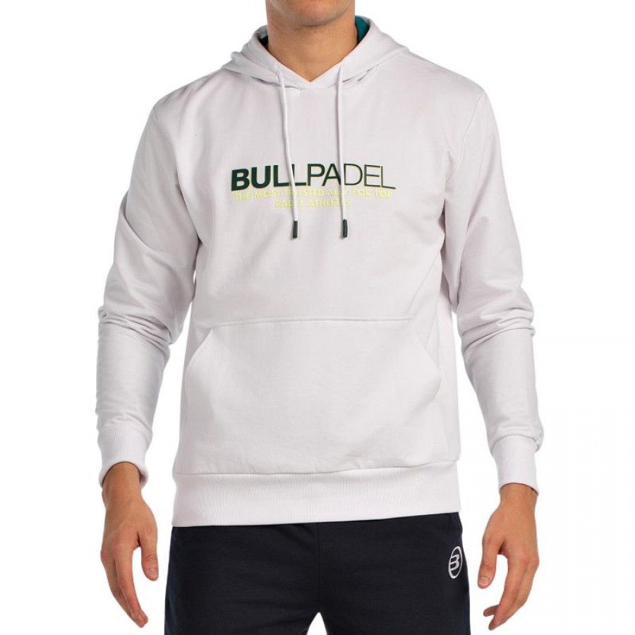 Bullpadel Boyen White Sweatshirt  Offer + Cheap