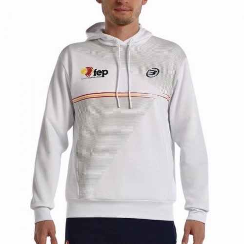 Bullpadel FEP Forca White Sweatshirt