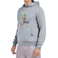 Moletom Bullpadel Gondo Cinza Médio Vigore  Oferta + Barato
