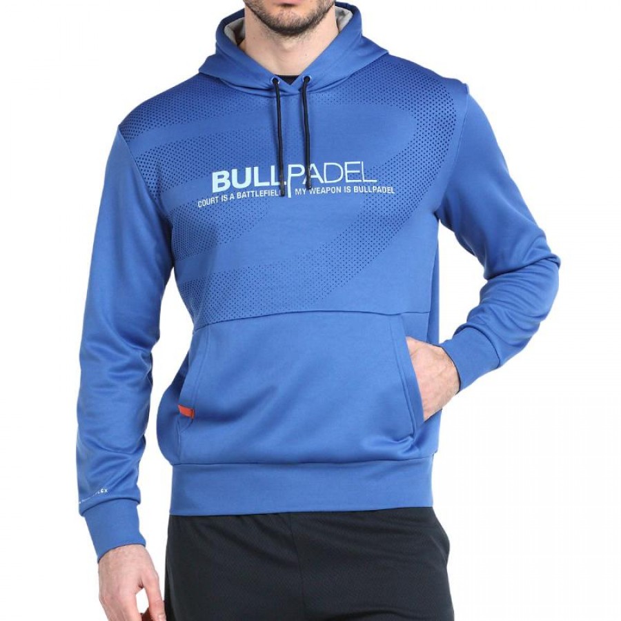 Bullpadel Grelo Sweatshirt Bleu Profond  Offre - Pas cher