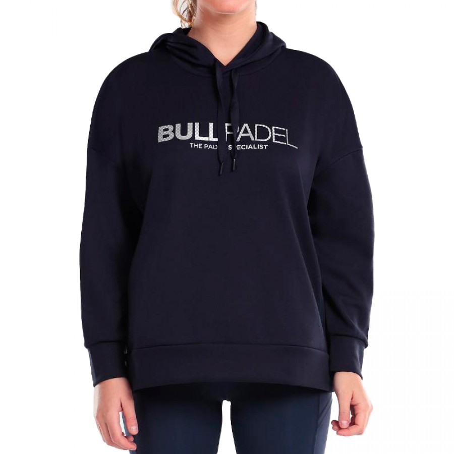 Sweatshirt Bullpadel Ubate Navy Blue  Offer + Cheap