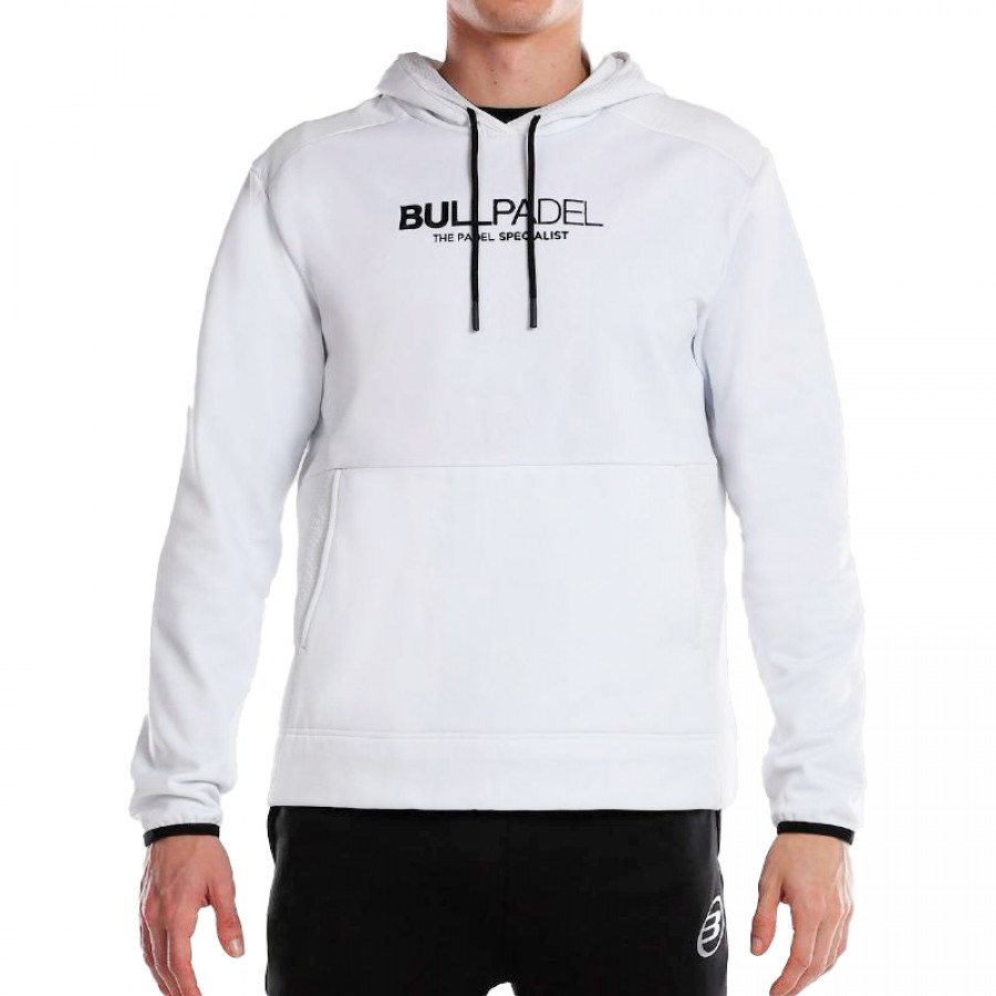 Sweat-shirt Bullpadel Yambo Blanc  Offre - Pas cher