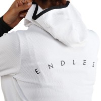 Moletom Branco Preto Endless Breath Line  Oferta + Barato