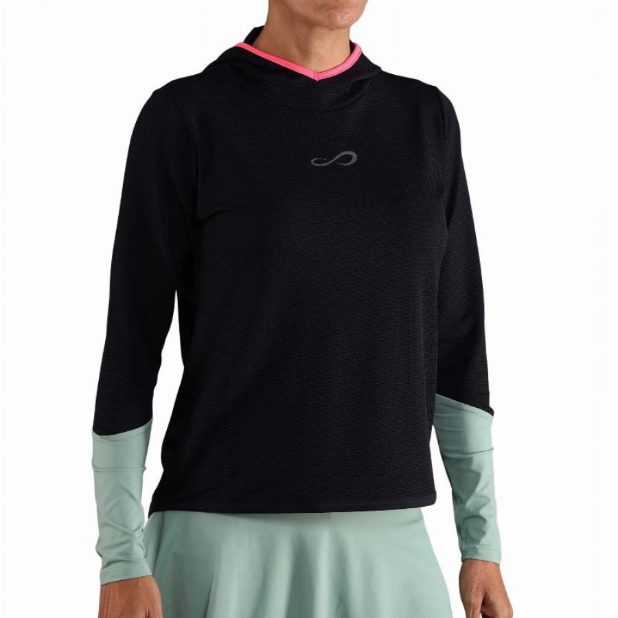 Sudadera Endless Breath Line Floresta Negro Verde  Oferta + Barato