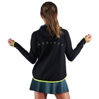 Sudadera Endless Breath Negro Petroleo Junior  Oferta + Barato