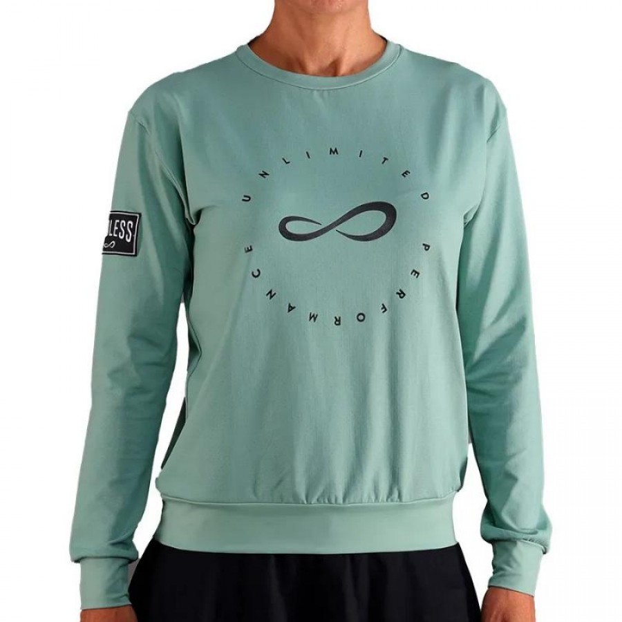 Sudadera Floresta Verde Interior Infinita