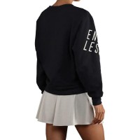 Moletom Endless Swell Preto Dourado  Oferta + Barato