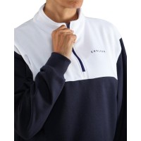 Endless Vibe Sweatshirt White Navy Blue
