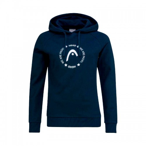 Cabeca de moletom Padel Mulher Azul Escuro Cabeca de moletom Padel Mulher Azul Escuro