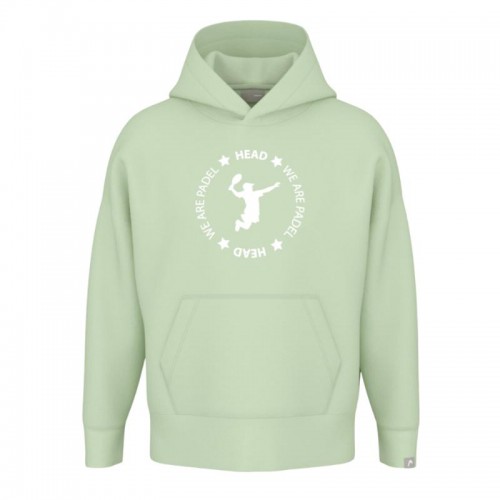 Head Padel Sweatshirt Green Head Padel Sweatshirt Green
