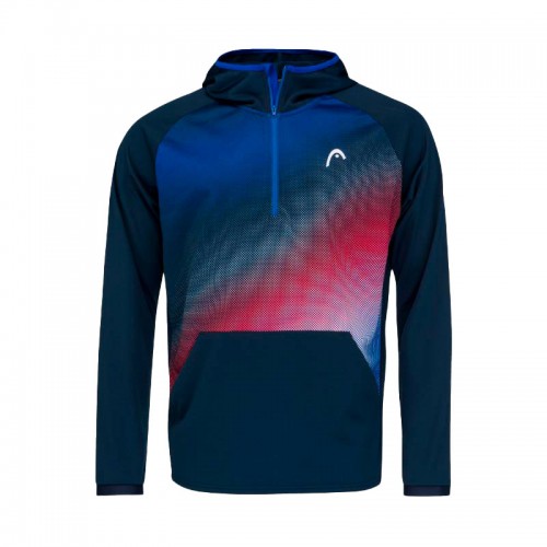 Head Topspin Dark Blue Sweatshirt Print Vision Head Topspin Dark Blue Sweatshirt Print Vision