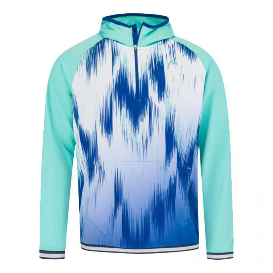 Sudadera Head Topspin Turquesa Vision  Oferta + Barato