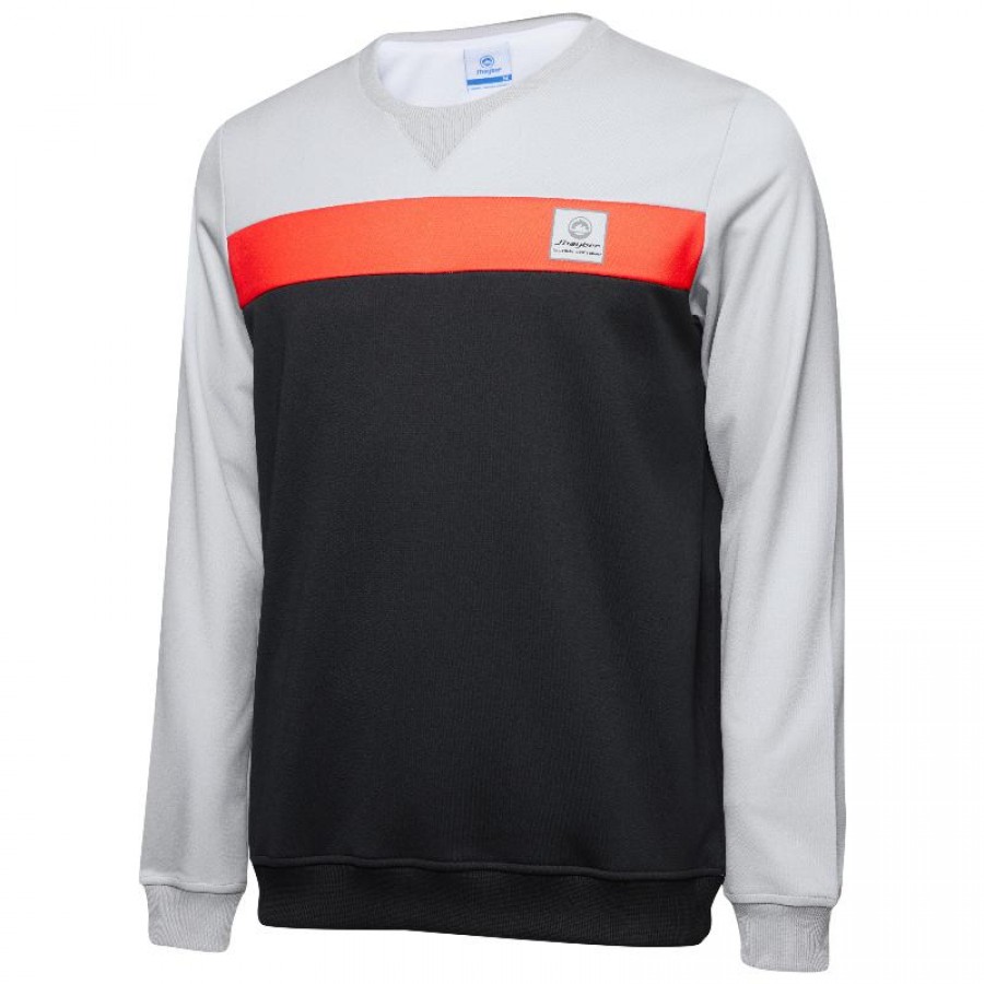 Moletom Preto Cinza JHayber Essential 2.5