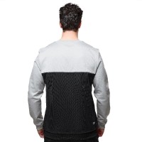 Moletom Preto Cinza JHayber Essential 2.5