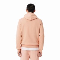 Sudadera Lacoste Algodon Bege Coral  Oferta + Barato