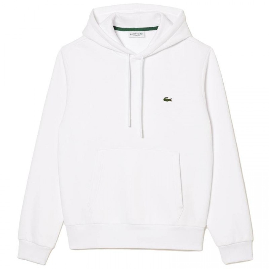 Lacoste Cotton White Sweatshirt  Offer + Cheap