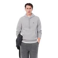 Lacoste Gray Cotton Sweatshirt Vigore  Offer + Cheap